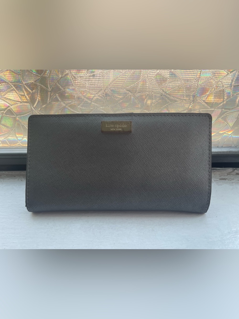 Kate ♠️ Spade Leather Zip Wallet